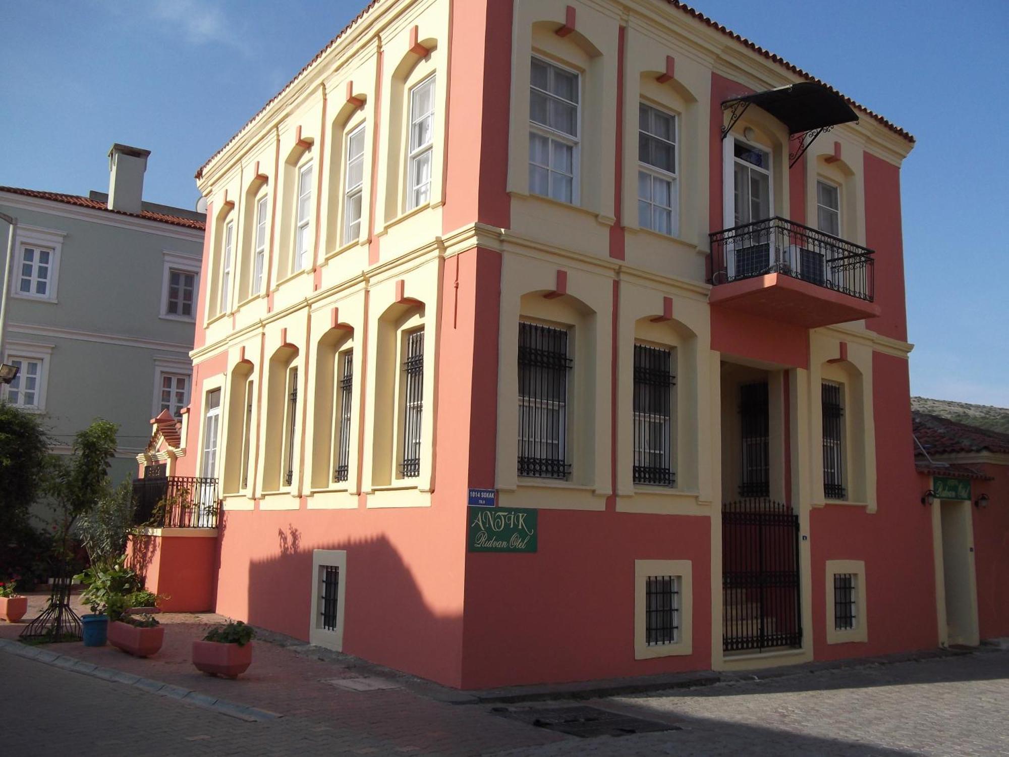 Antik Ridvan Hotel Çeşme Exterior foto