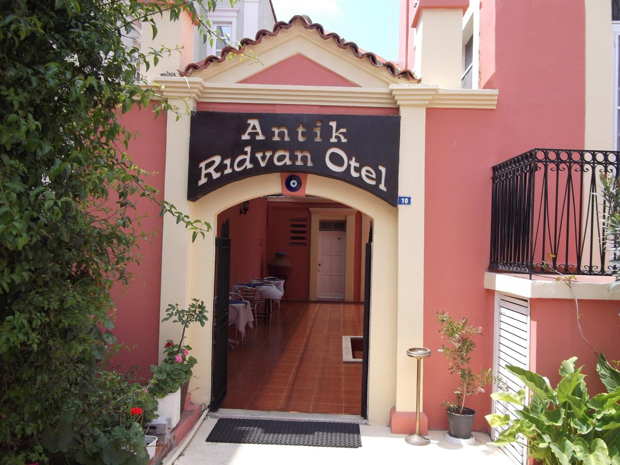 Antik Ridvan Hotel Çeşme Exterior foto